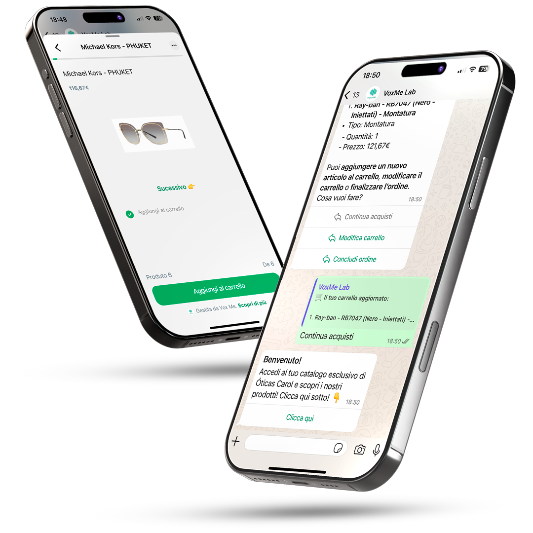 Imagem destacando a vitrine inicial com foco em conversas reais no WhatsApp